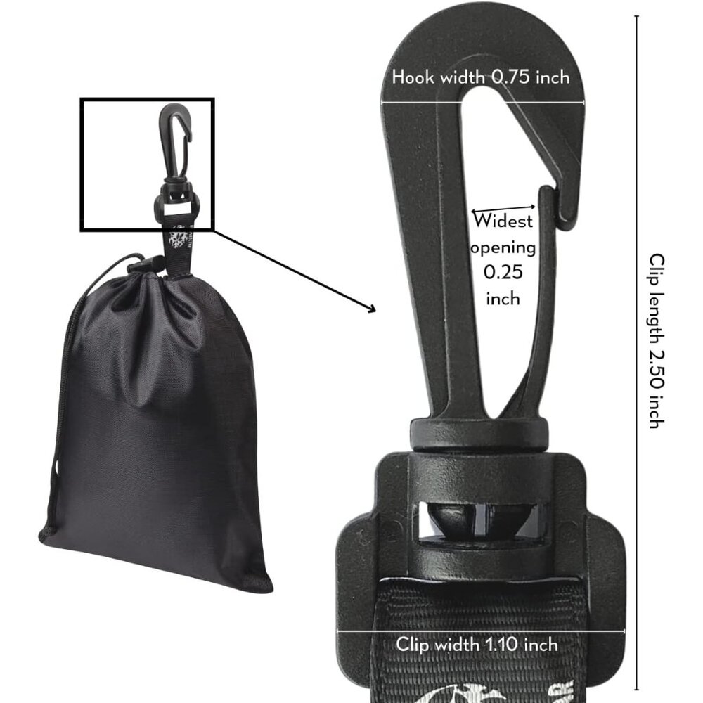 Multi-Functional Drawstring Bags - Set Of 5 Nylon… - image 3